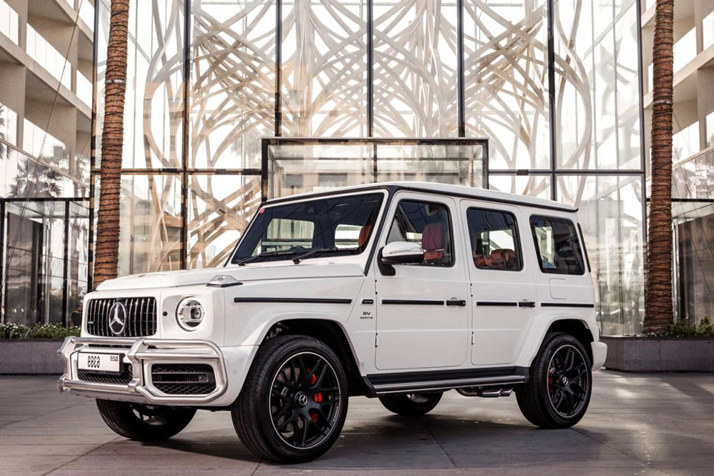 What Are The Mercedes SUV Models? 6 Mercedes G63 AMG White