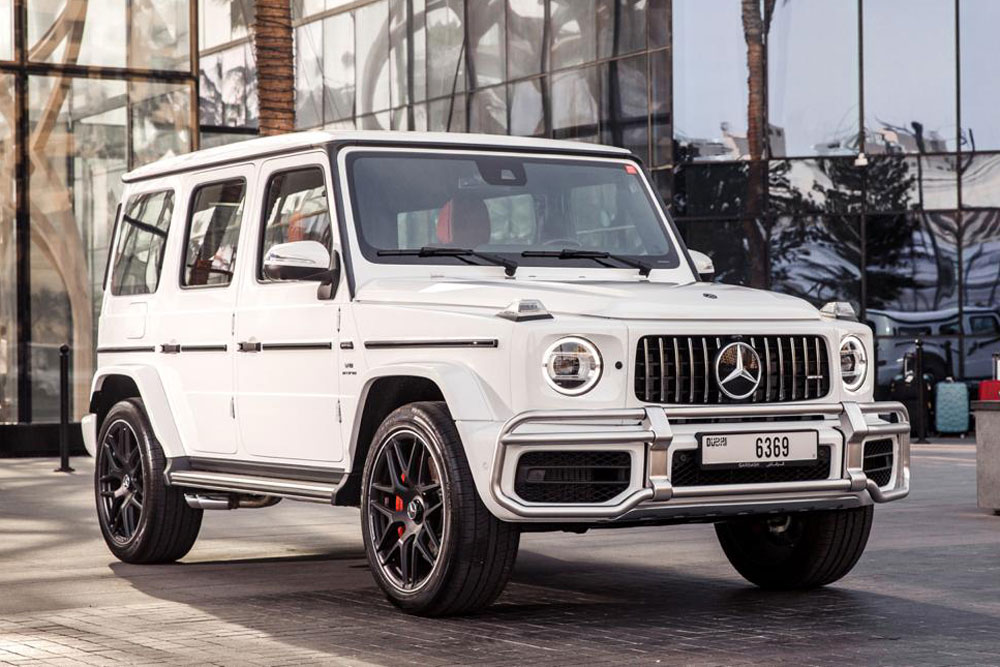 Mercedes G63 White