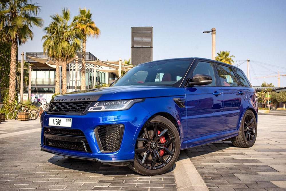 Range Rover SVR Blue