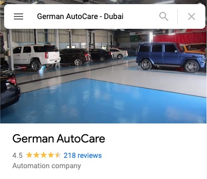 BEST LUXURY CARS REPAIR SHOPS IN DUBAI 4 Screenshot 2021 12 30 15 51 58