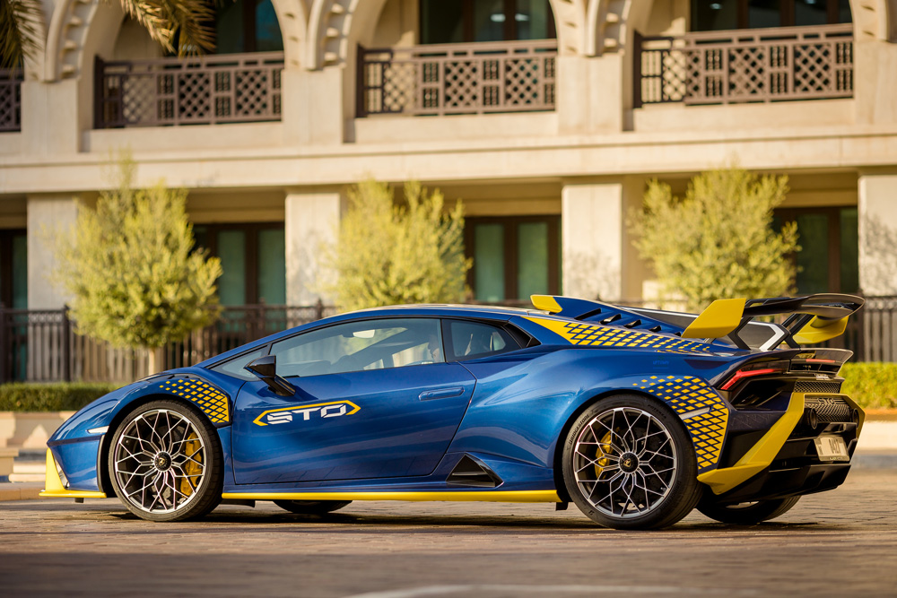Lamborghini Huracan STO Rental in Dubai